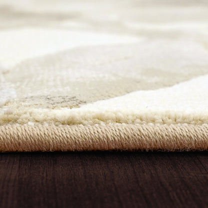 Dynamic Rugs Eclipse  Beige Cream  Contemporary