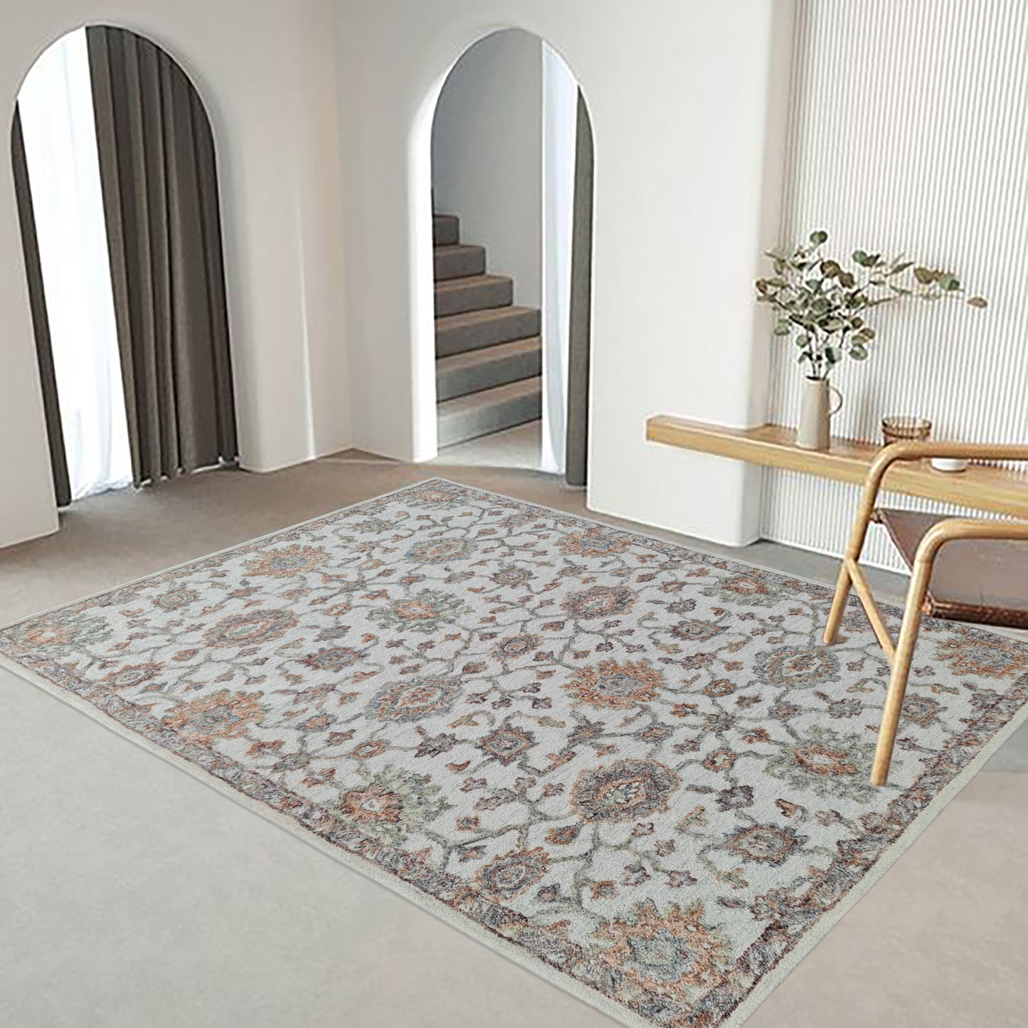 Dynamic Rugs Daisy  Ivory Multi  Transitional