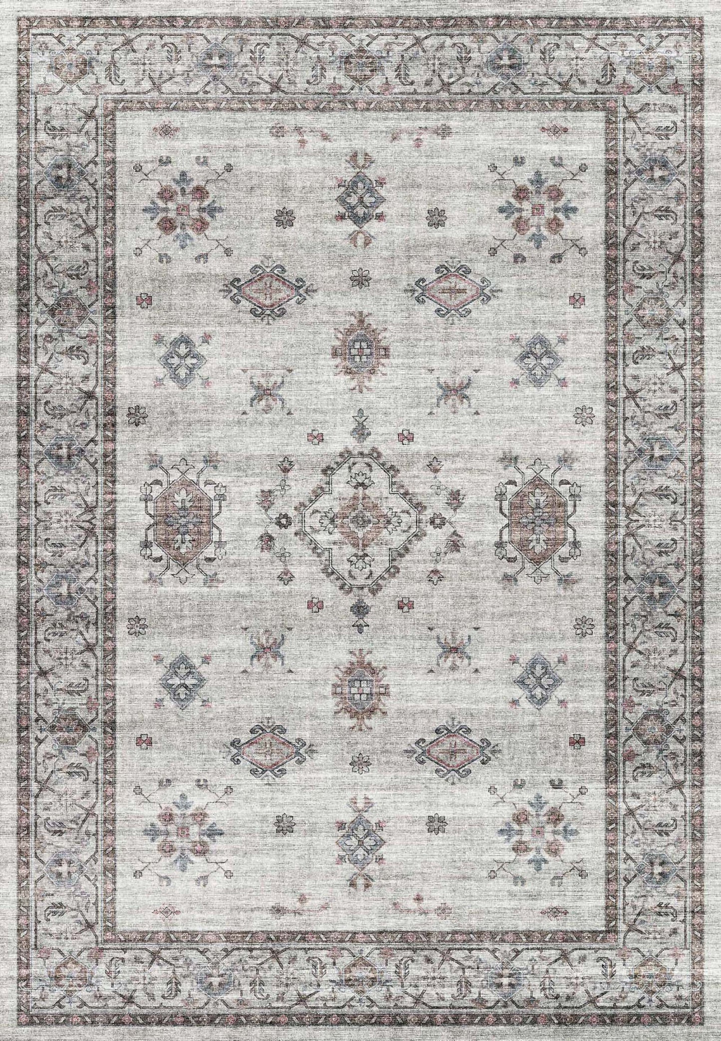 Dynamic Rugs Elise  Grey  Traditional