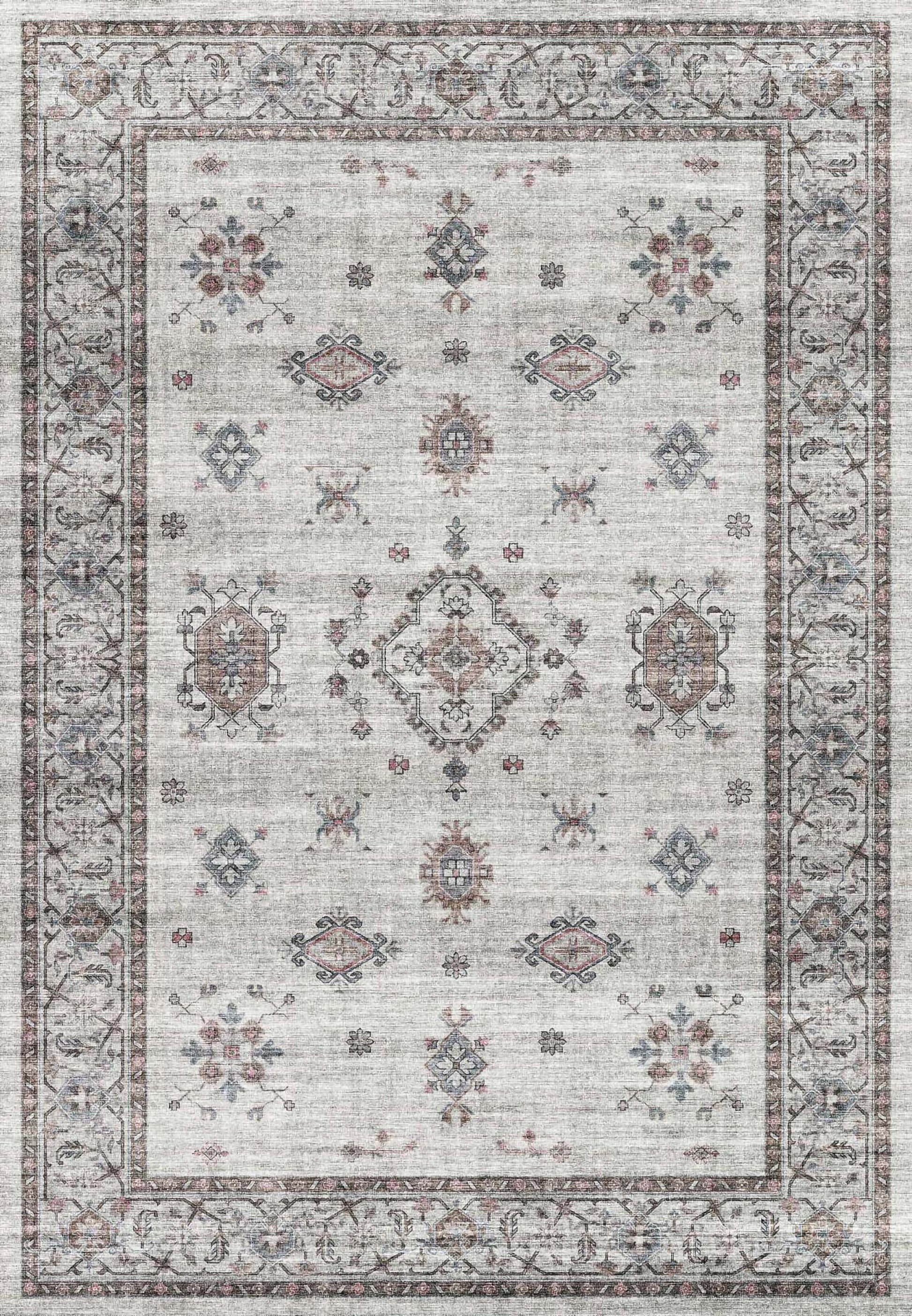 Dynamic Rugs Elise  Grey  Traditional