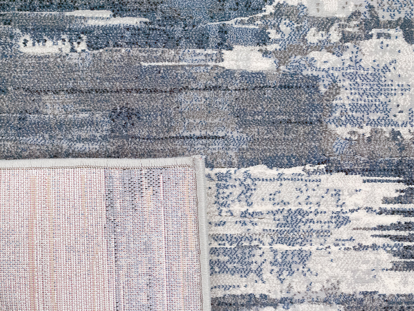 Dynamic Rugs Eclipse  Blue  Contemporary