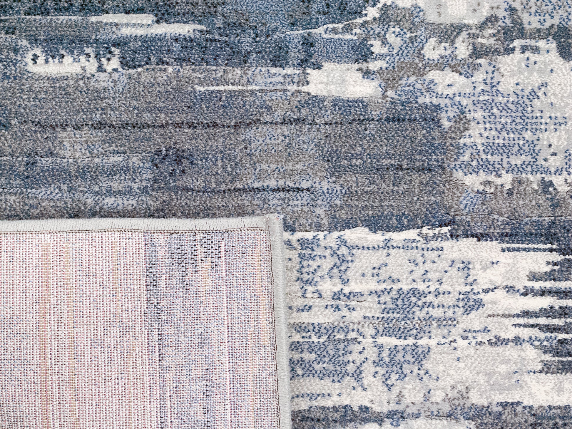 Dynamic Rugs Eclipse  Blue  Contemporary