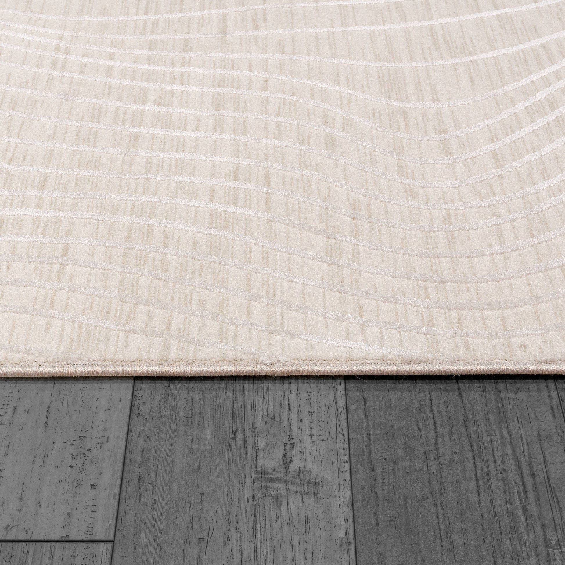 Dynamic Rugs Mesa  Cream  Modern