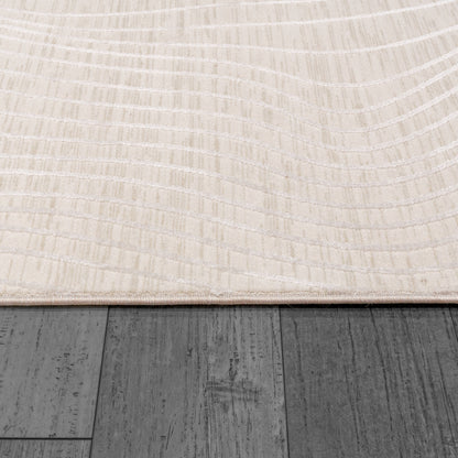 Dynamic Rugs Mesa  Cream  Modern