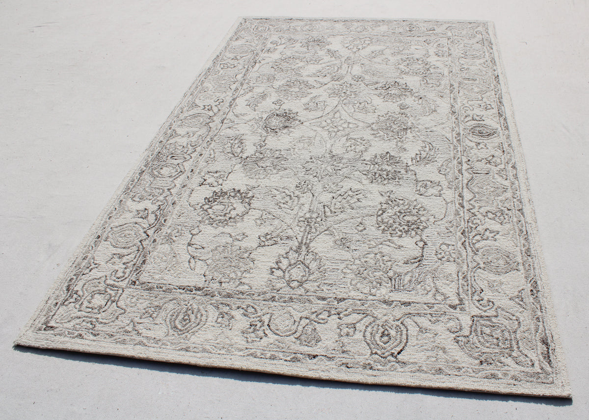 Dynamic Rugs Legend Dynamic Rugs Legend 7490 Ivory Natural Traditional Handmade Rug ...