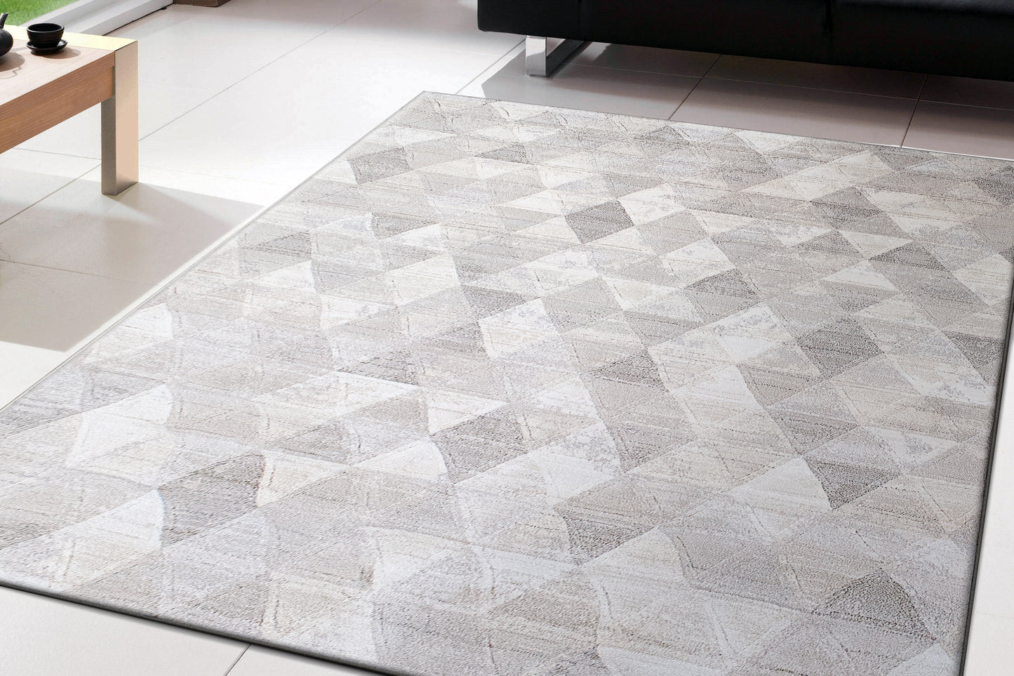 Dynamic Rugs Eclipse  Beige  Contemporary
