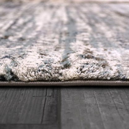 Dynamic Rugs Riley  Blue Grey  Modern