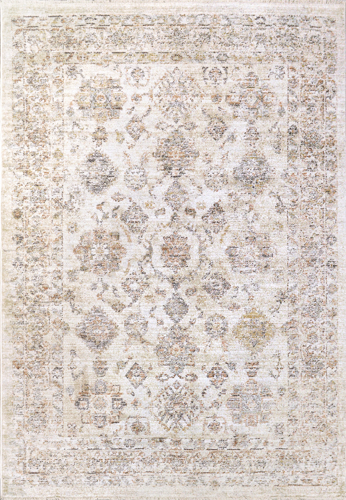 Dynamic Rugs Rojin  Grey Beige Multi  Transitional