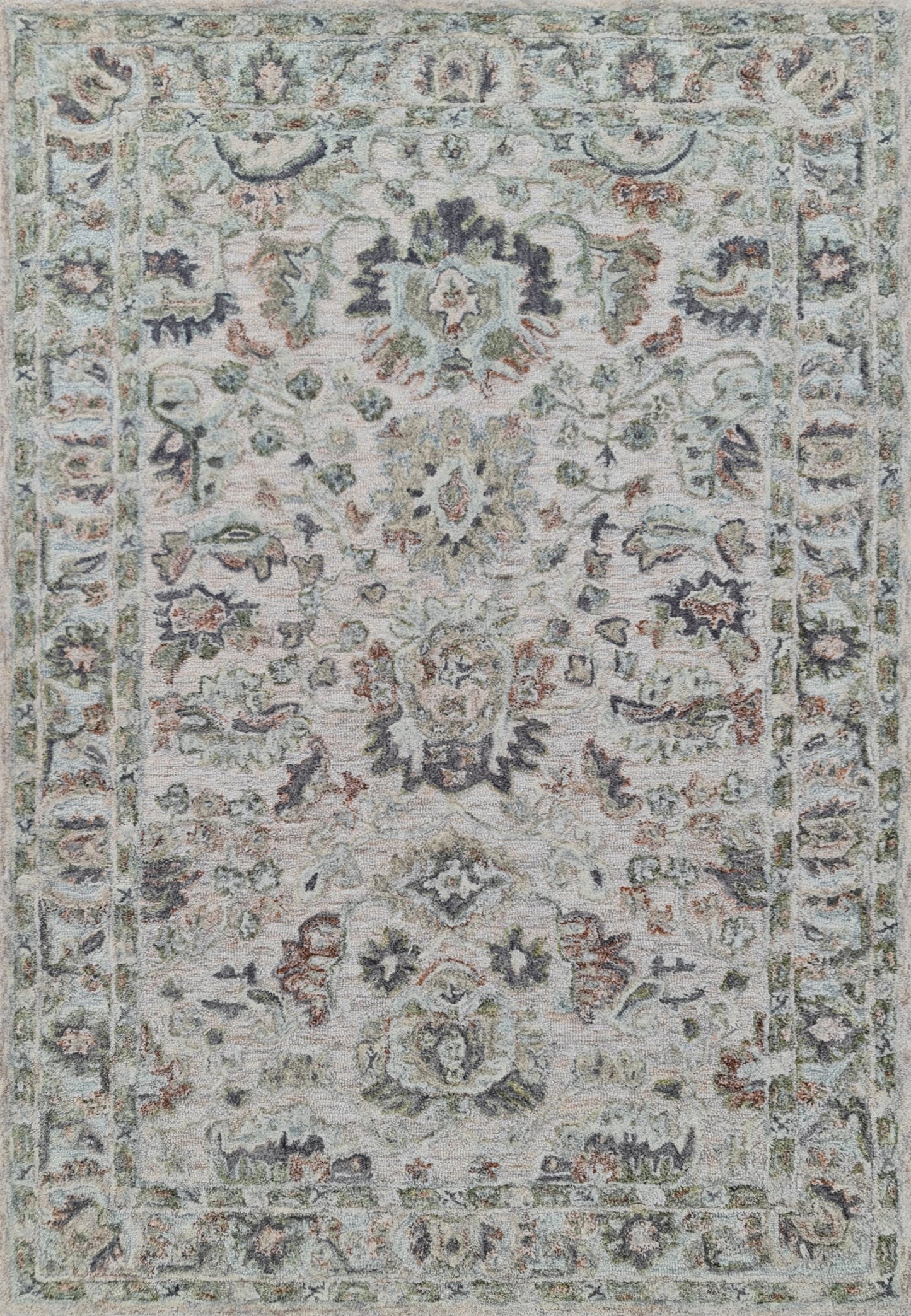Dynamic Rugs Daisy  Beige Multi  Traditional