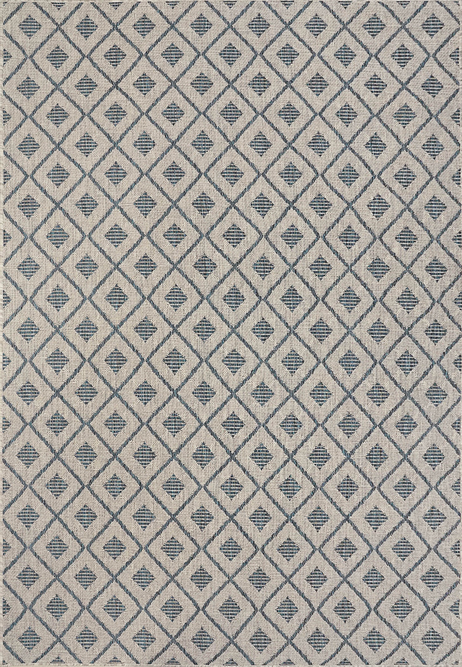 Dynamic Rugs Melissa  Grey Blue  Modern
