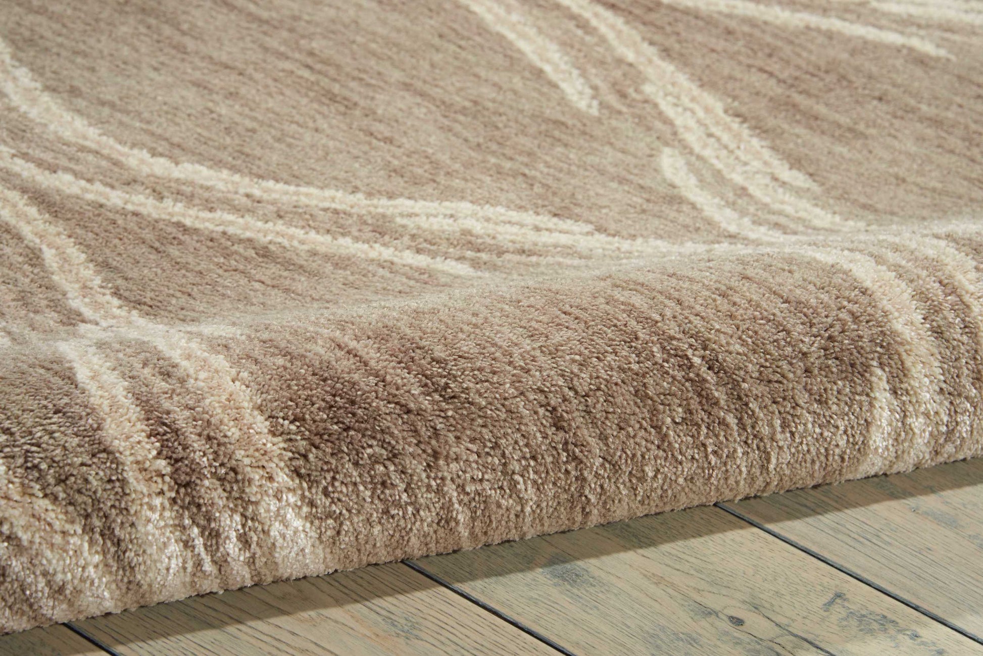 Nourison Home Tranquility  Taupe  Transitional