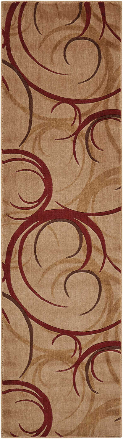 Nourison Home Somerset ST82 Beige Contemporary Power-loomed Rug