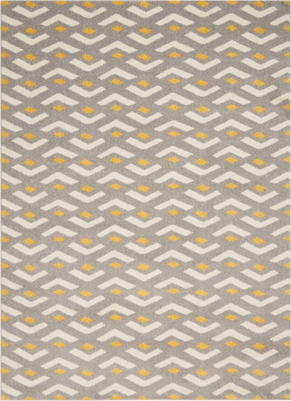 Nourison Home Harper DS300 Grey Contemporary Power-loomed Rug