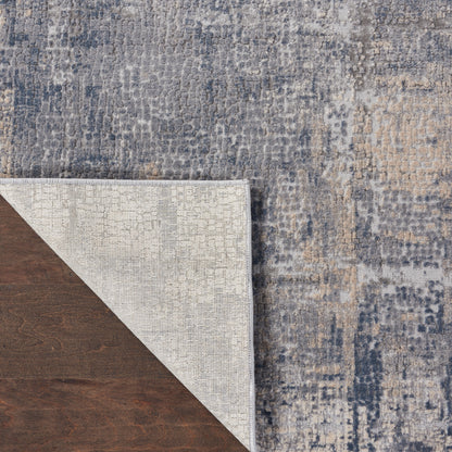 Nourison Home Rustic Textures  Grey Beige  Contemporary