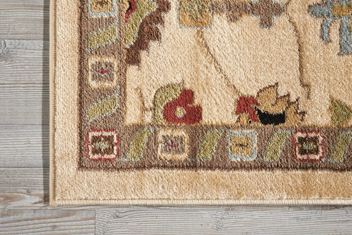 Nourison Home Delano  Ivory  Traditional