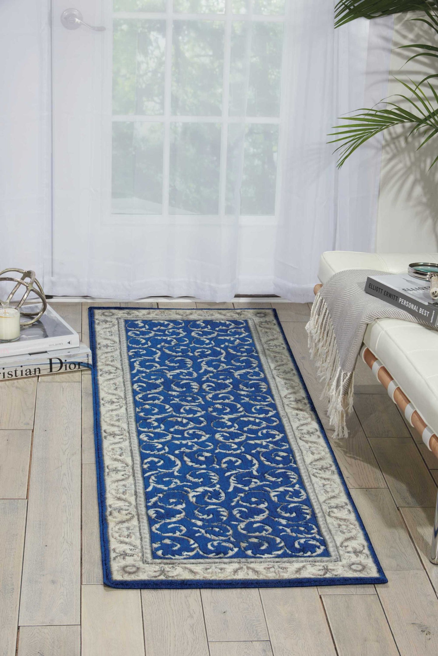 Nourison Home Somerset  Navy  Traditional