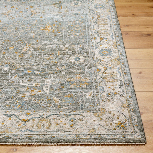 Surya Dresden DRE-2310 Deep Teal Traditional Machinemade Rug
