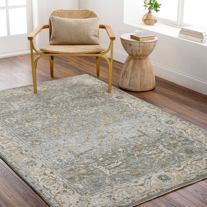 Surya Dresden DRE-2310 Deep Teal Traditional Machinemade Rug