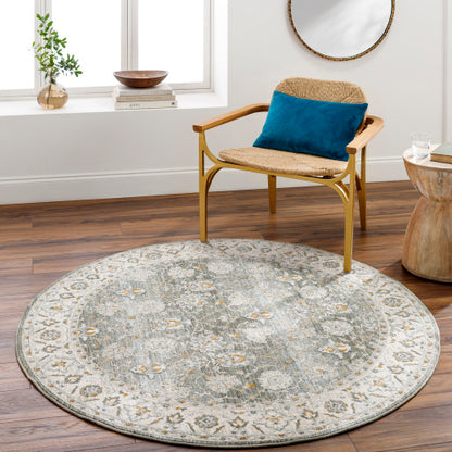 Surya Dresden DRE-2312 Deep Teal Traditional Machinemade Rug