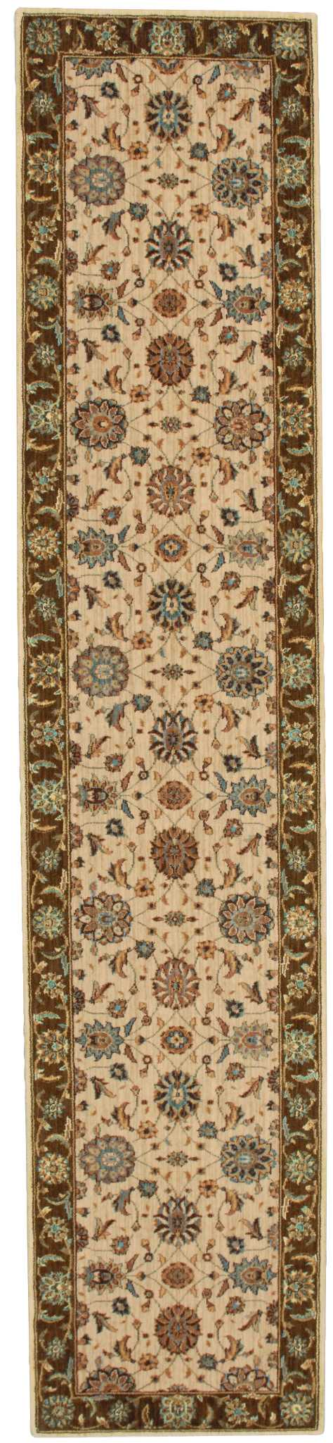 Nourison Home Living Treasures LI05 Beige Traditional Loom-woven Rug