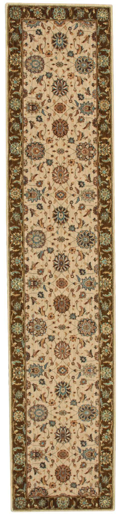 Nourison Home Living Treasures LI05 Beige Traditional Loom-woven Rug