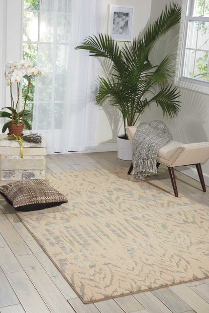 Nourison Home Nepal  Ivory Grey  Transitional