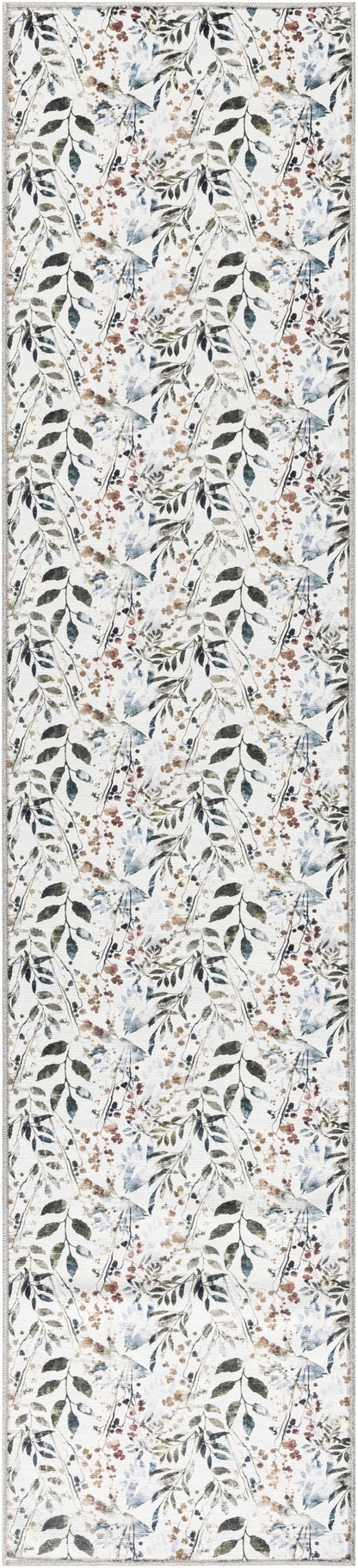 Nourison Home Nourison Washables NWB05 Ivory Multicolor Traditional Power-loomed Rug