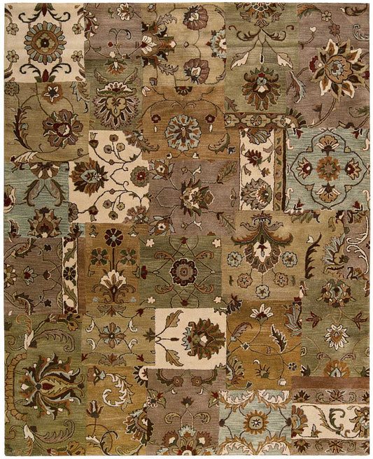 Nourison Home Jaipur  Light Multicolor  Transitional