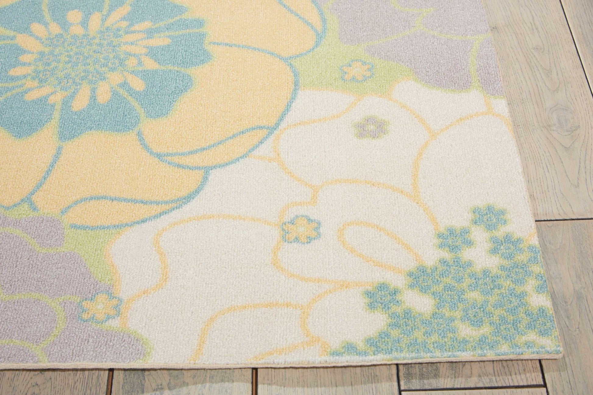 Nourison Home Home & Garden  Green  Contemporary