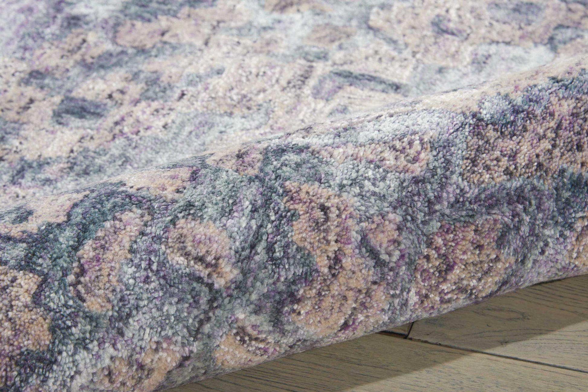 Nourison Home Gemstone  Sapphire  Contemporary
