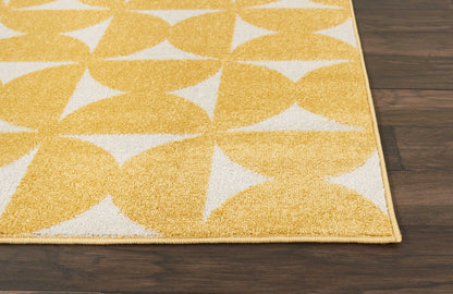 Nourison Home Harper  Yellow  Contemporary