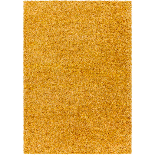 Surya Deluxe Shag DXS-2323 Mustard Modern Machinemade Rug