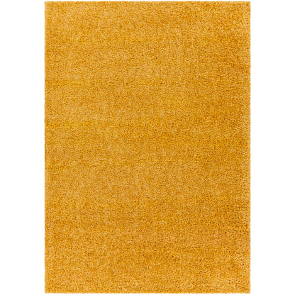 Surya Deluxe Shag DXS-2323 Mustard Modern Machinemade Rug