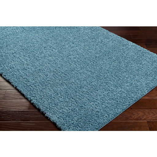 Surya Deluxe Shag DXS-2325 Blue Modern Machinemade Rug