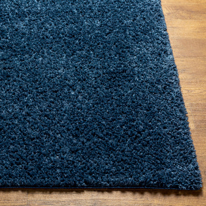 Surya Deluxe Shag DXS-2327 Navy Modern Machinemade Rug