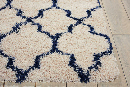 Nourison Home Amore  Ivory Blue  Contemporary