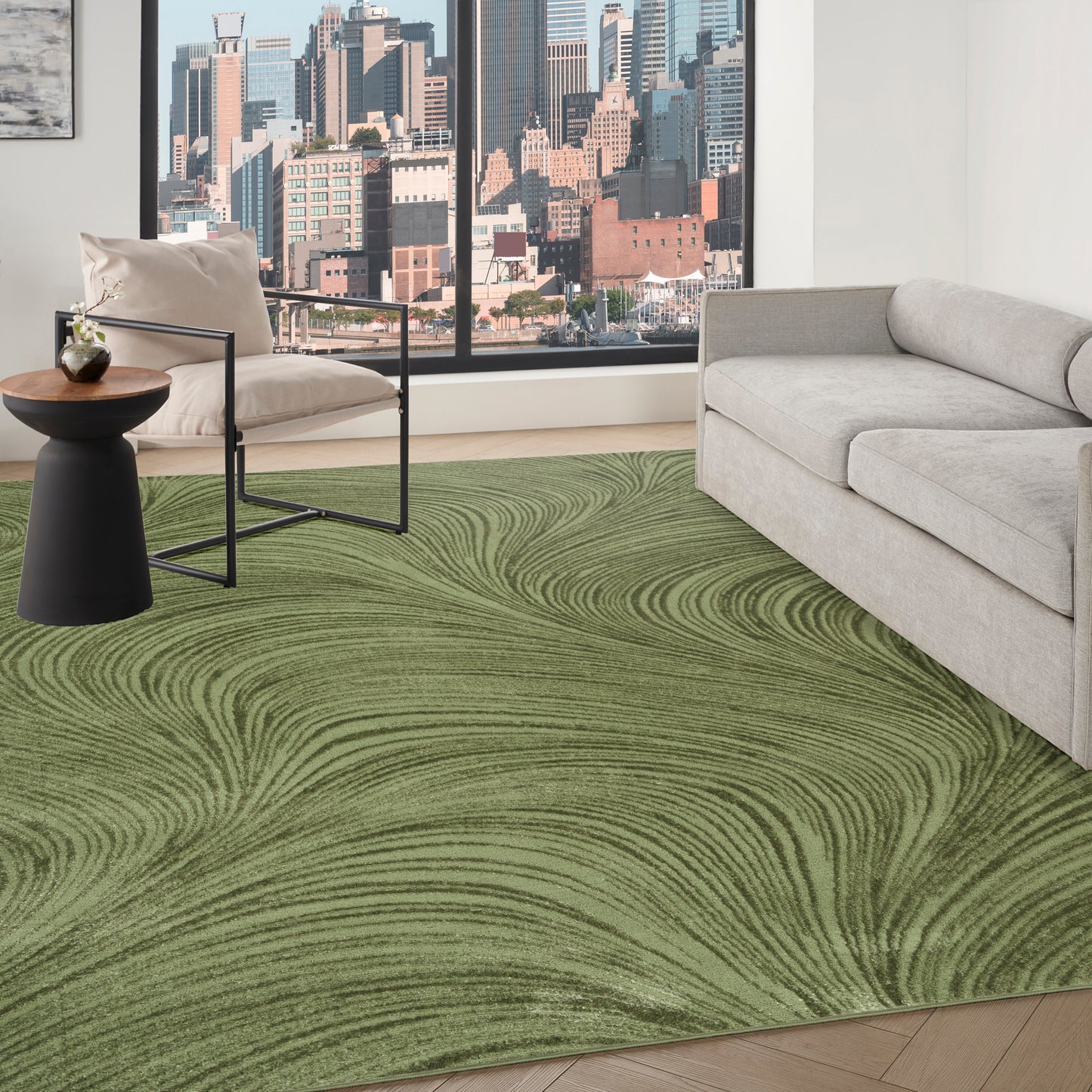 DKNY Central Park West  Green  Contemporary