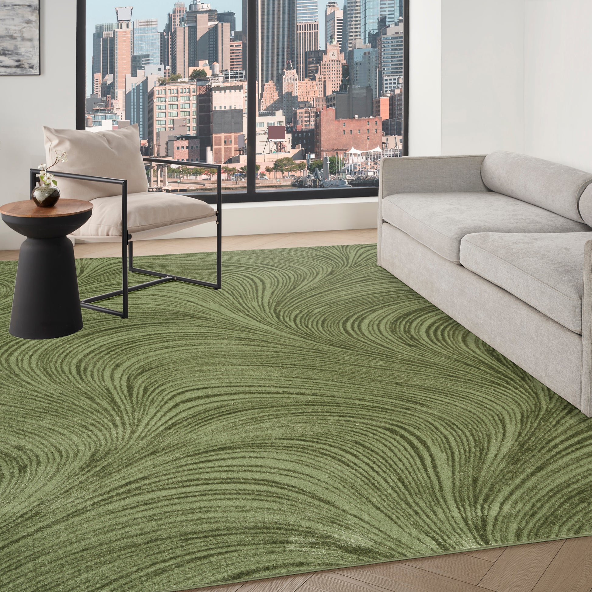 DKNY Central Park West  Green  Contemporary