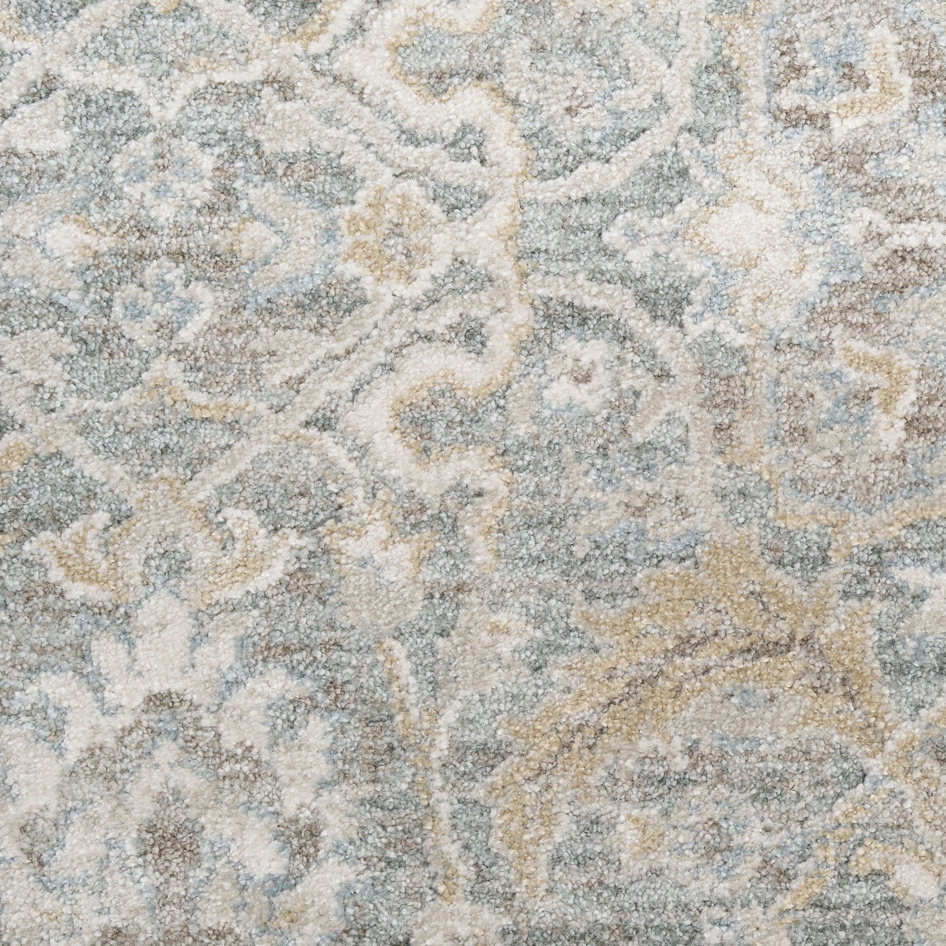 Nourison Home Envy  Blue Silver  Traditional