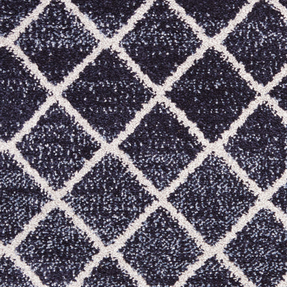 Nourison Home Palermo  Navy Grey  Contemporary