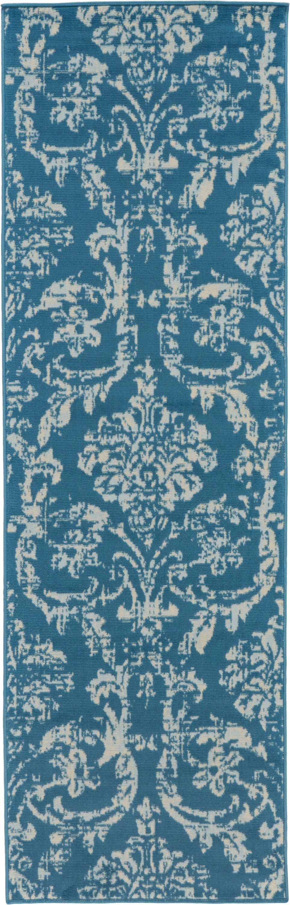 Nourison Home Jubilant JUB09 Blue Transitional Power-loomed Rug