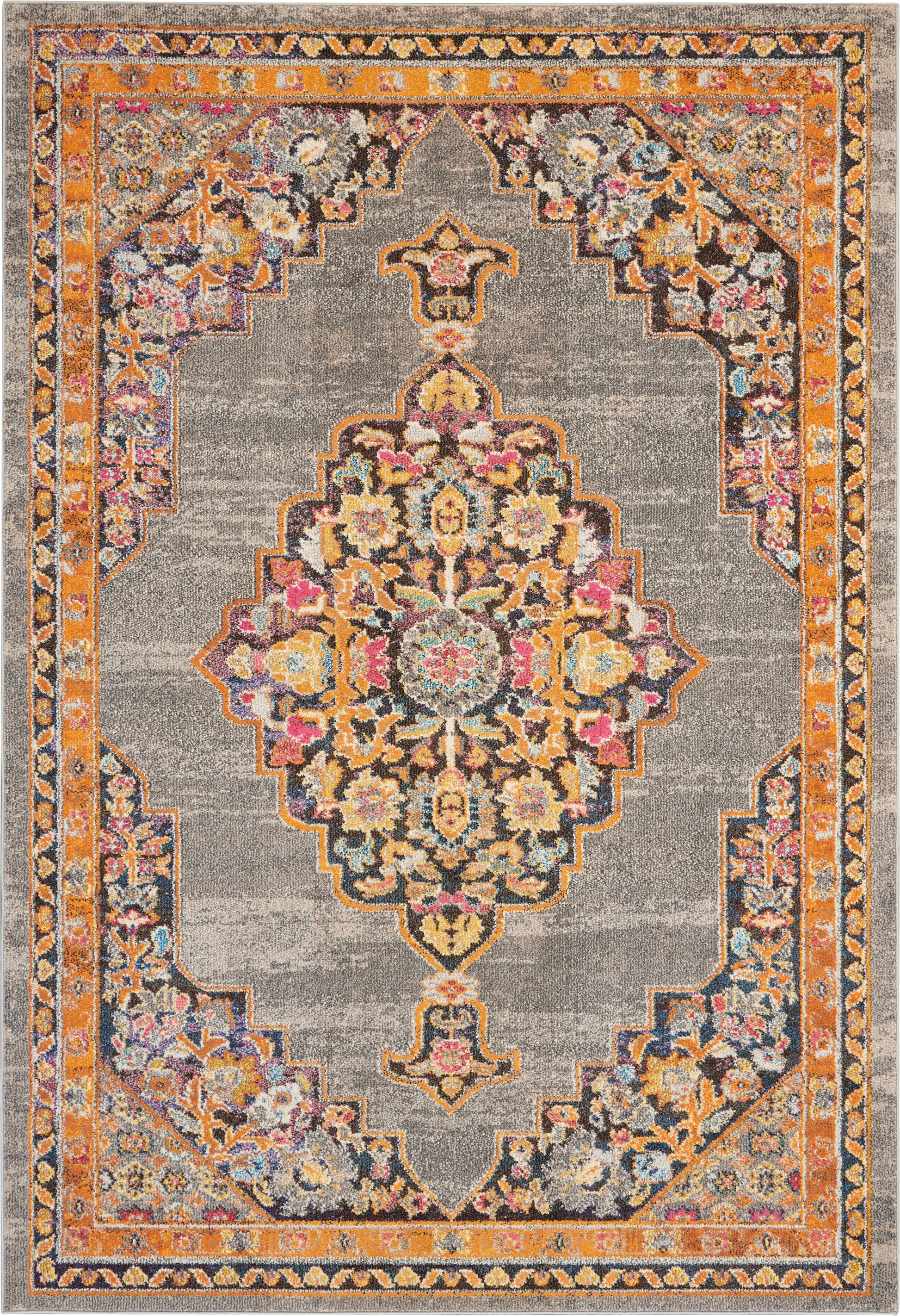 Nourison Home Passionate  Grey  Traditional
