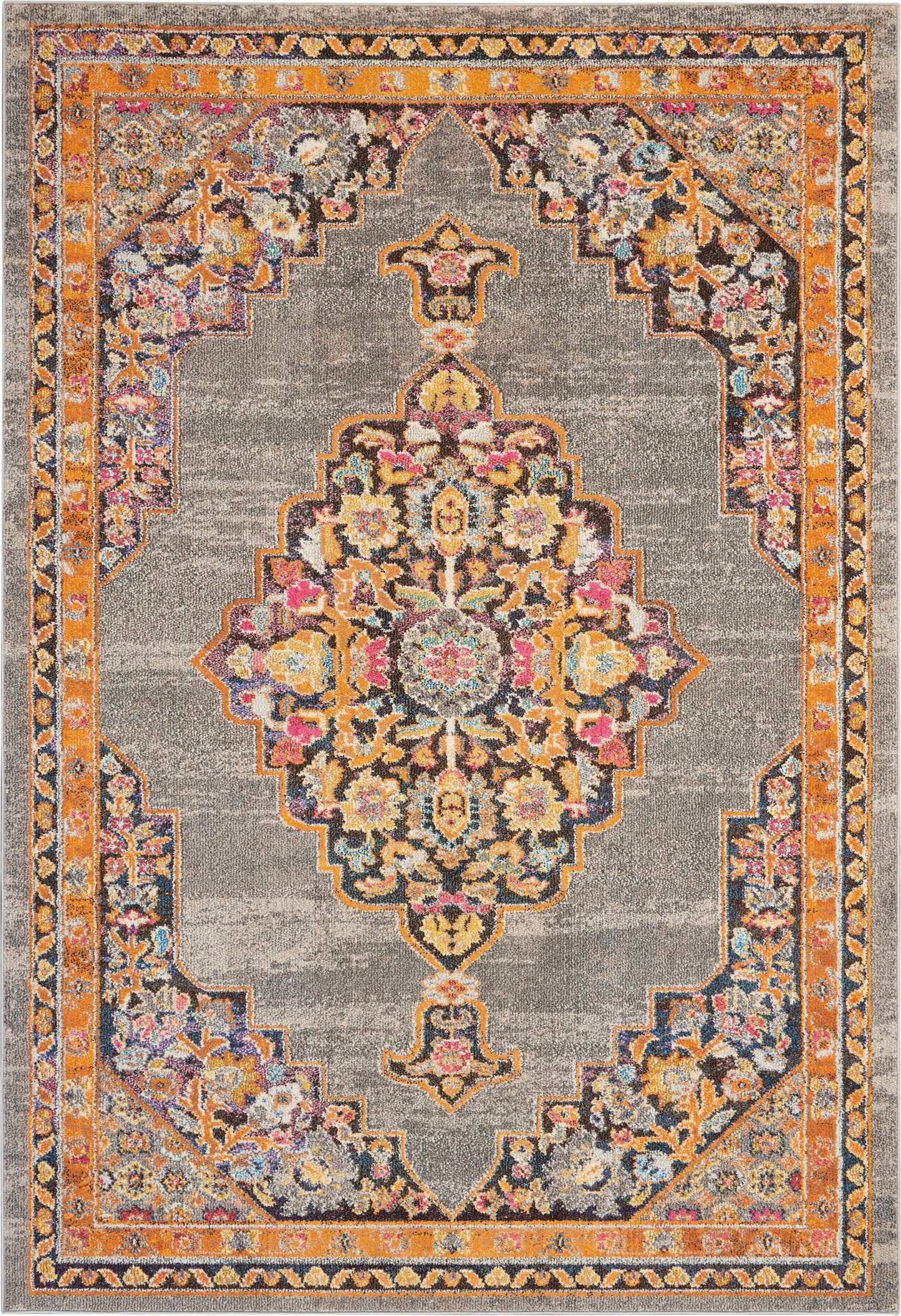 Nourison Home Passionate  Grey  Traditional