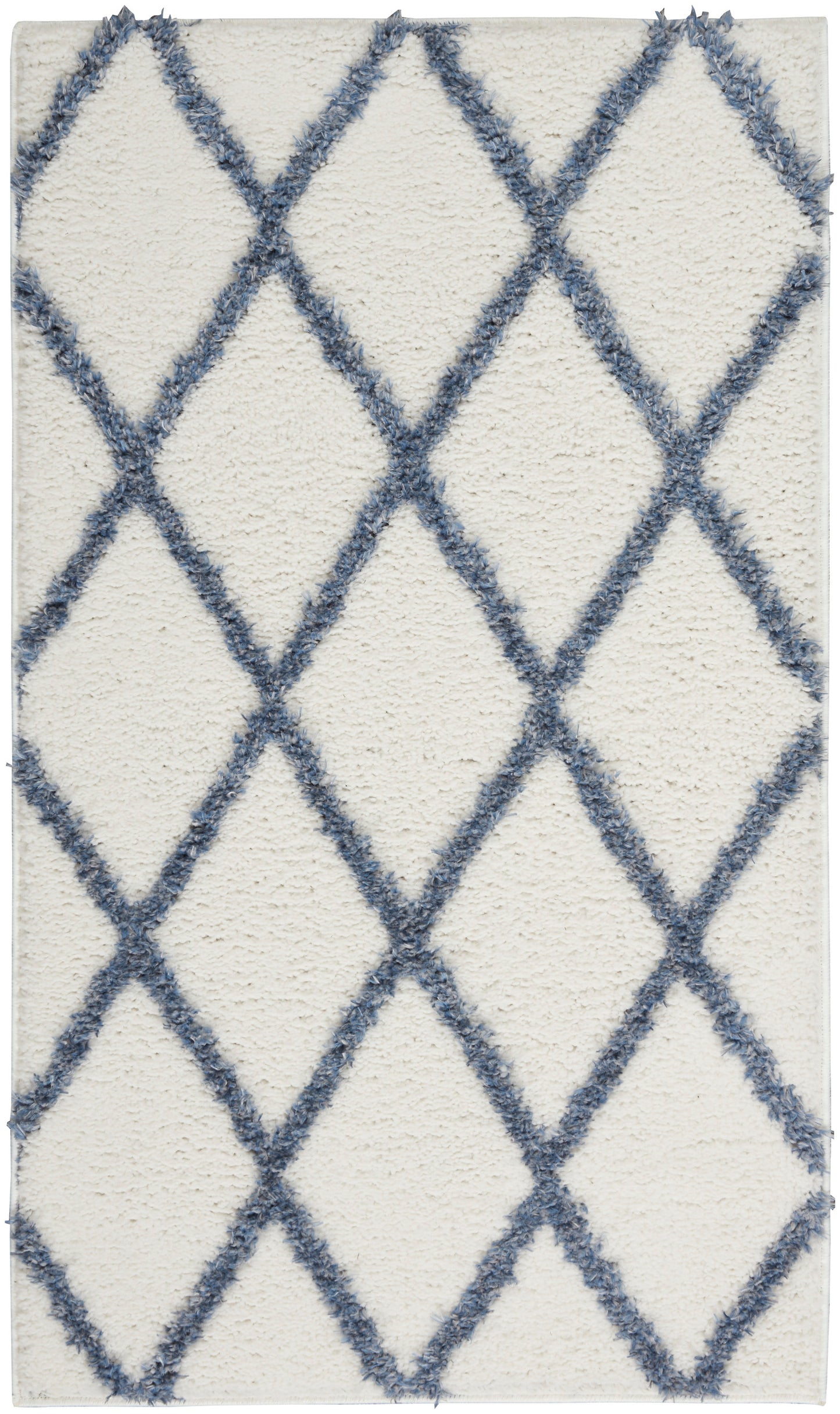 Nourison Home Feather Soft  Ivory Blue  Contemporary