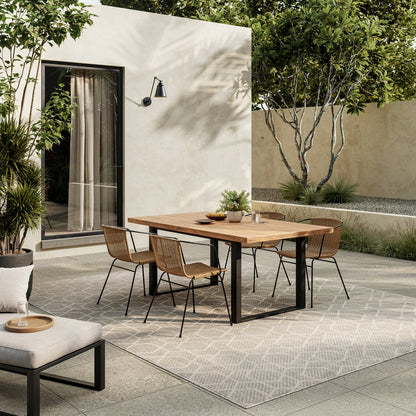 Nourison Home Horizon Indoor/Outdoor  Grey  Contemporary