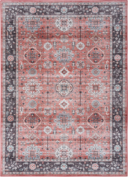 Nourison Home Fulton  Brick  Traditional