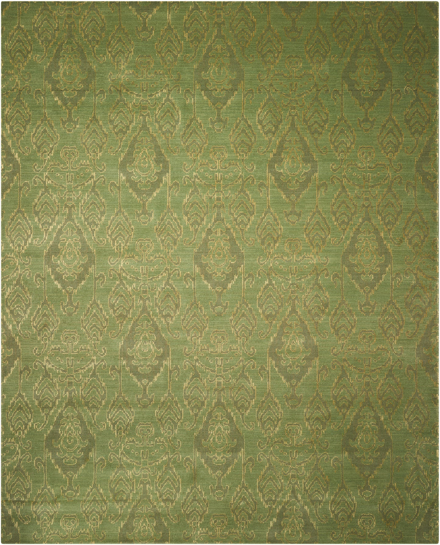 Nourison Home Silk Infusion SIF03 Seafoam Transitional Loomed Rug