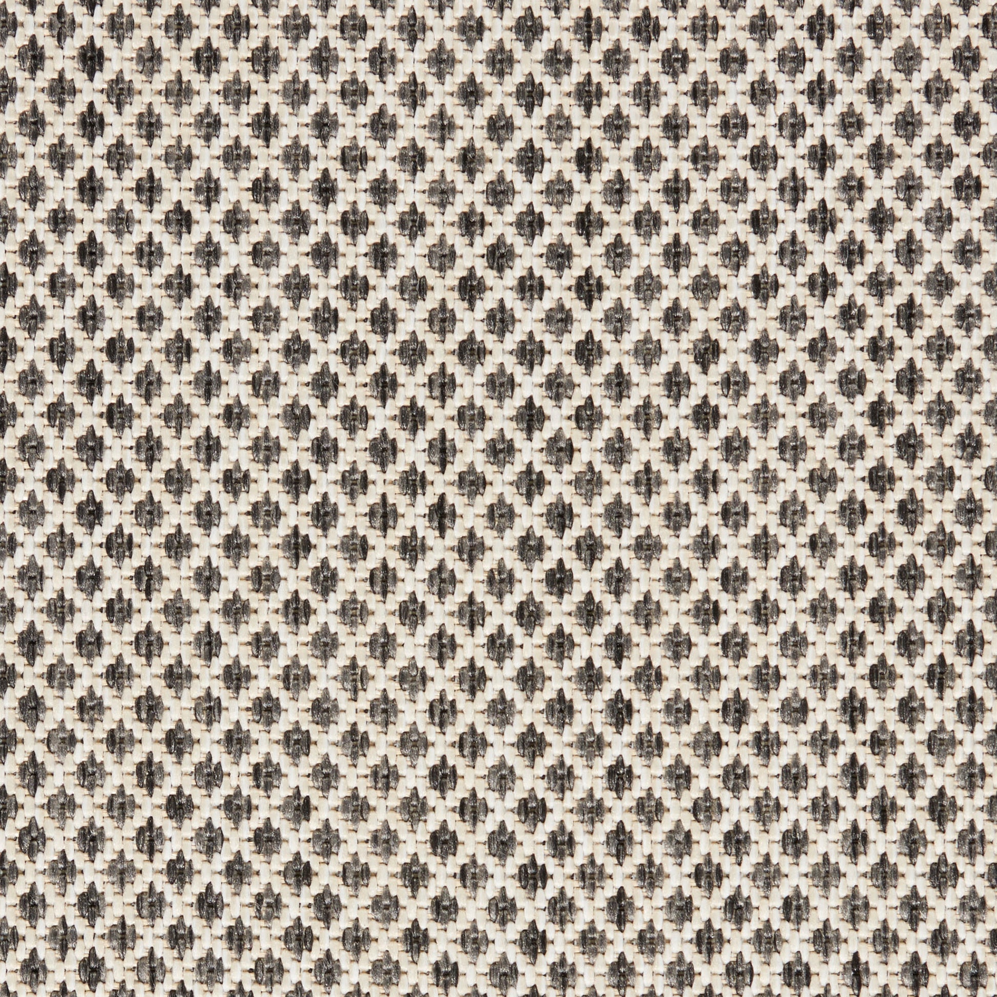 Nourison Home Courtyard  Ivory Charcoal  Contemporary