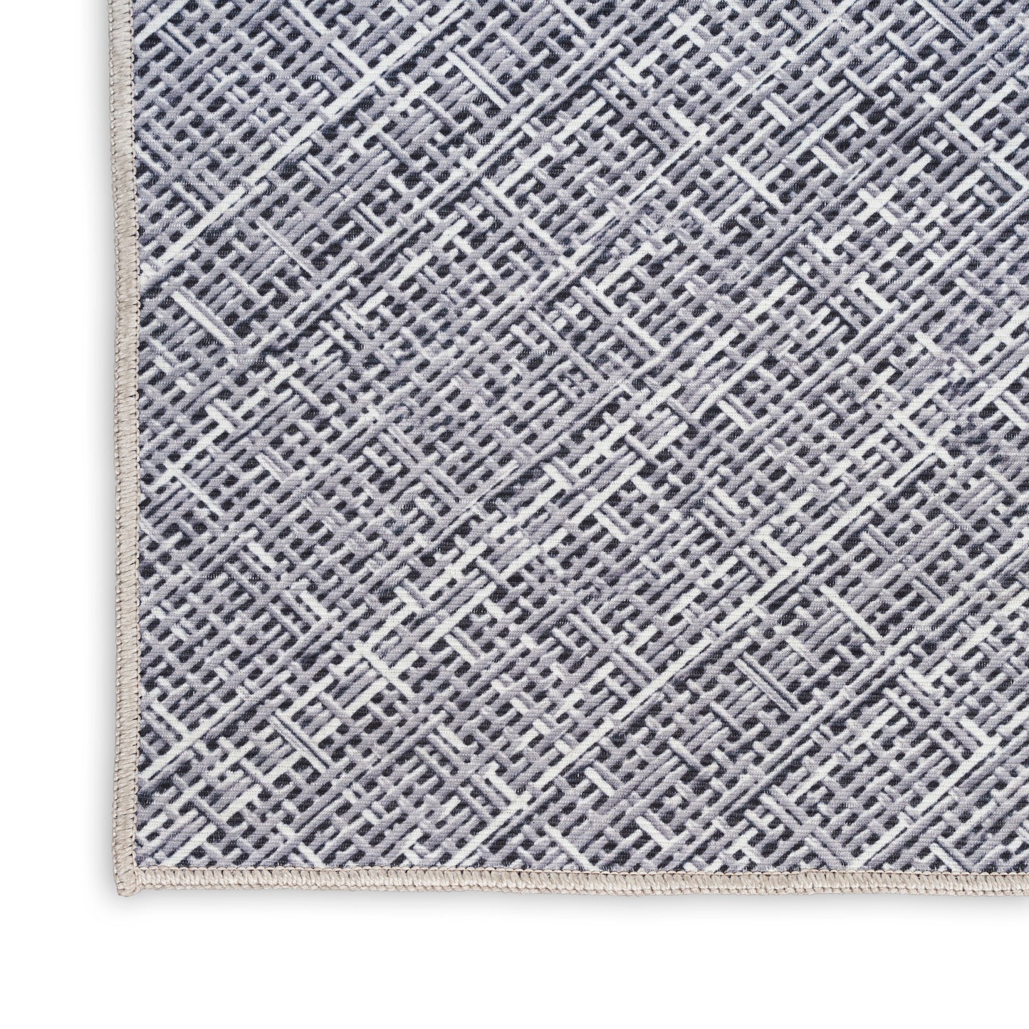 Nourison Home Nourison Washables  Grey  Contemporary