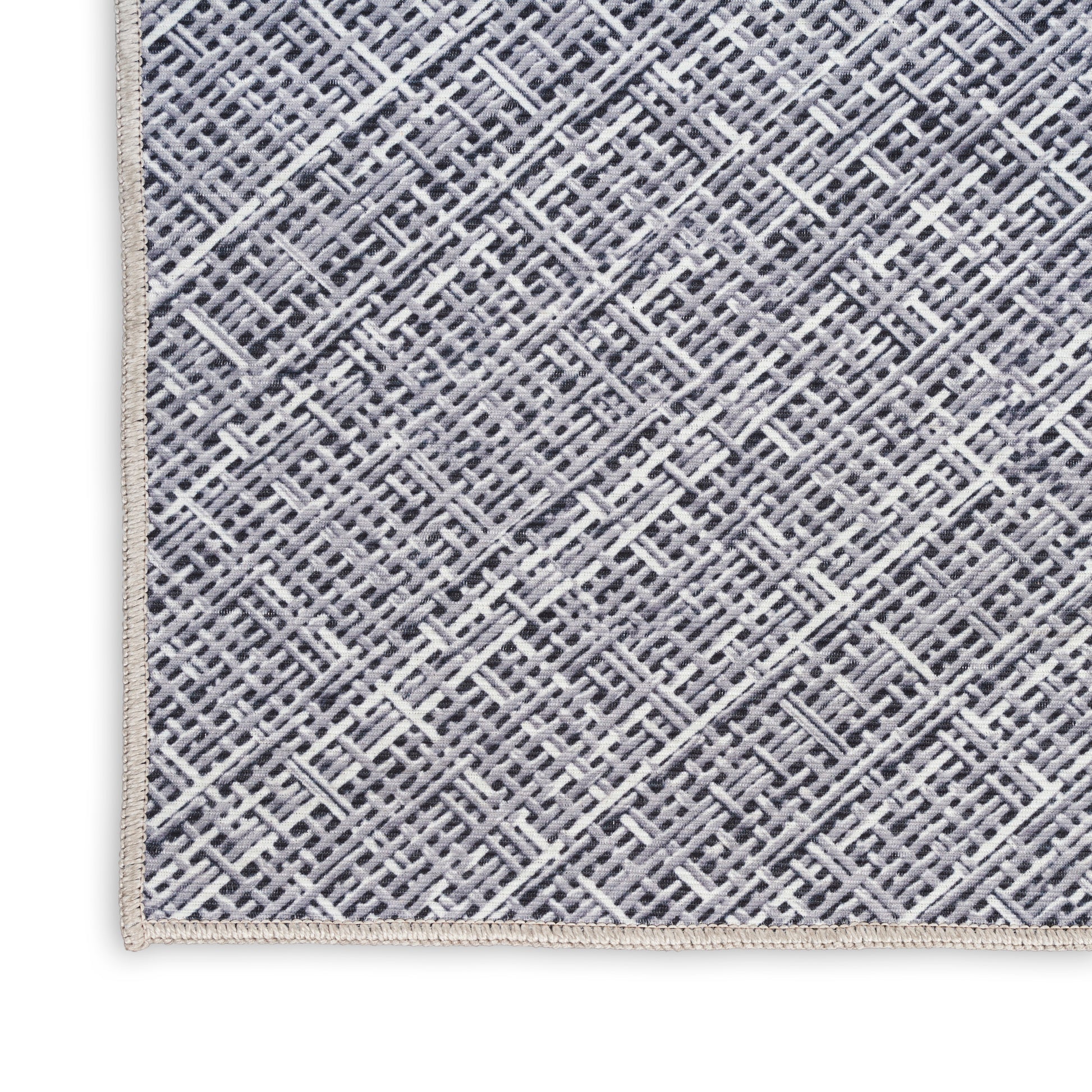 Nourison Home Nourison Washables  Grey  Contemporary